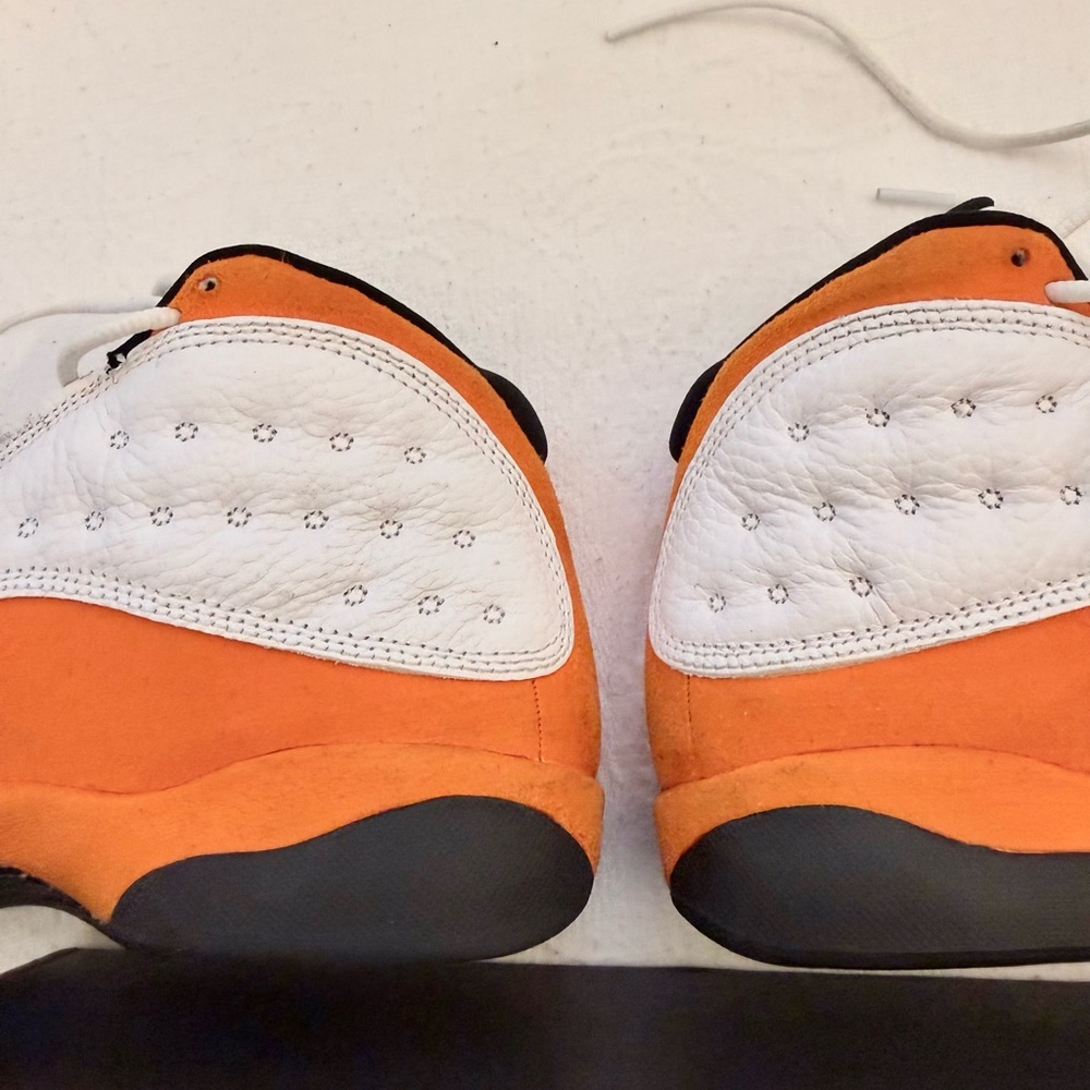 Nike Air Jordan 13 Retro Starfish Orange GS 5.5Y  Women’s 7 Sneakers Youth Kids - Picture 7 of 15
